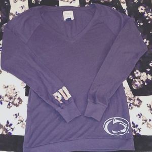 Vintage VS Pink Penn State Long-Sleeve Tee